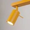 Plafon RING 3L żółty